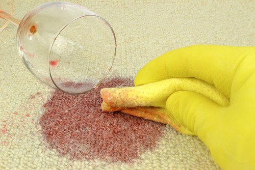 Immediate Steps to Take When a Stain Occurs on Office Carpet 
